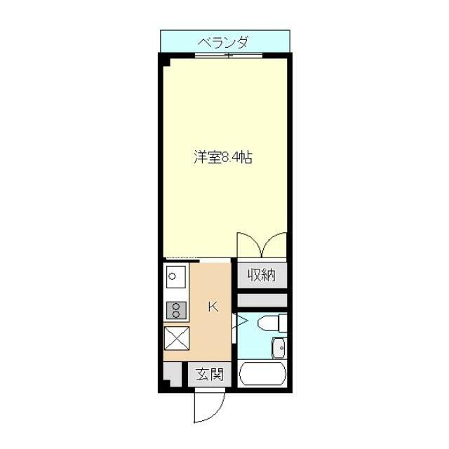 脇島ビル 205号室 間取り
