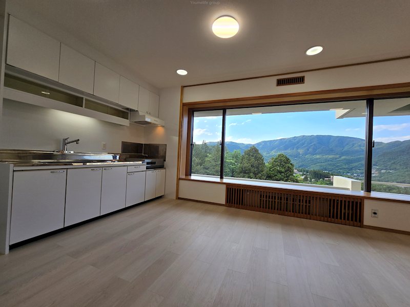 フジタ第七箱根山マンション ベランダ
