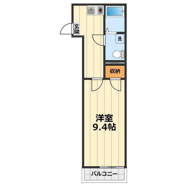 ガーデニアグレイス 201号室 間取り
