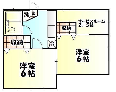 ファミールホンダ 101号室 間取り