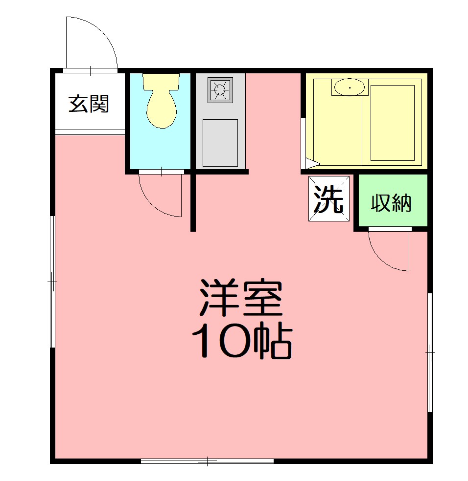 第７野本ビル 201号室 間取り