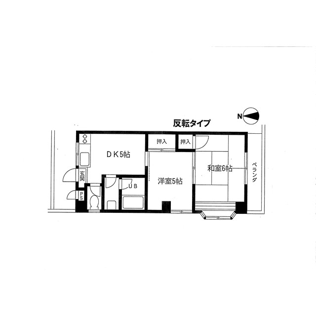 オレンジコート藤沢 301号室 間取り