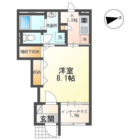 Esperanza 秦野 103号室 間取り