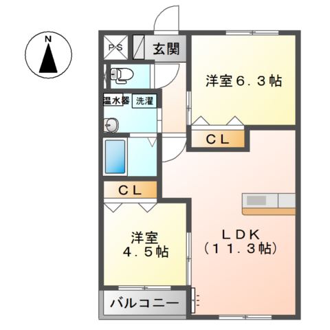 グランドパレス 間取り