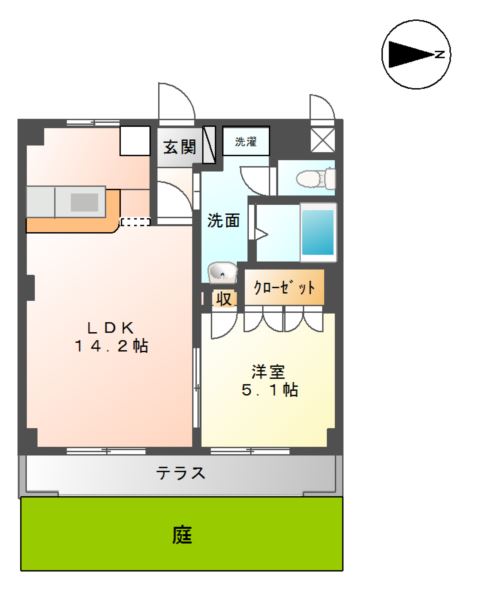 セレーヌ泉 間取り