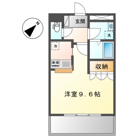 メルヴェーユ如月 間取り