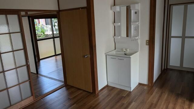 鎌田コーポ 洗面所