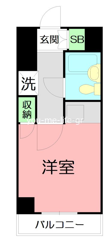 ジュネパレス平塚第16 間取り