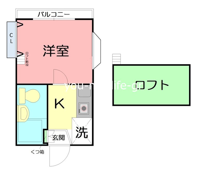 エクレールＫ－６ 間取り