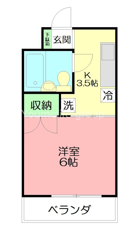 メゾン・ド・瀬谷 303号室 間取り
