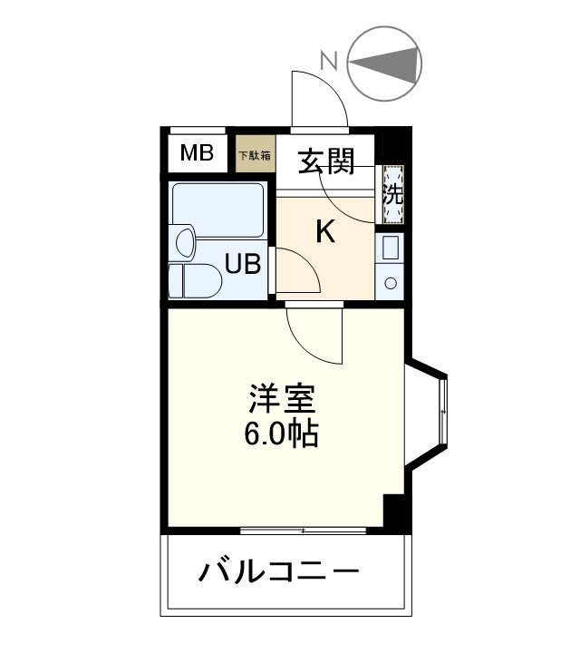 第二サンコート東戸塚 201号室 間取り