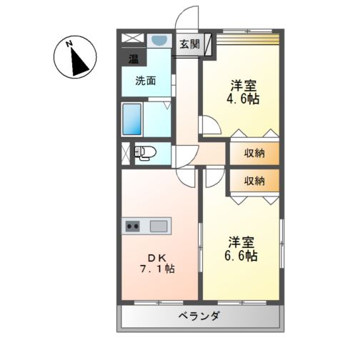 アバンテＳ 間取り