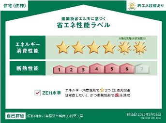 リブリ・アウル 省エネ性能ラベル