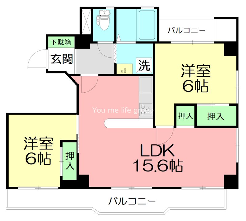 金子ビル 間取り