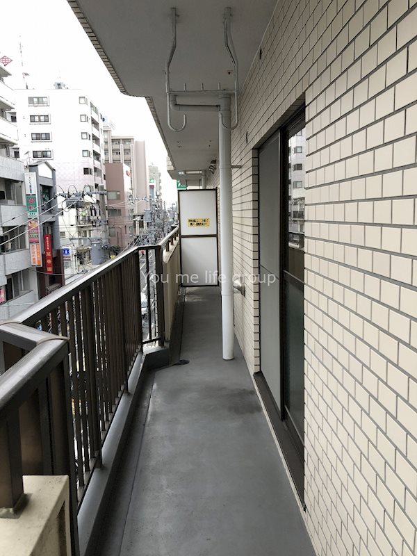 金子ビル ベランダ