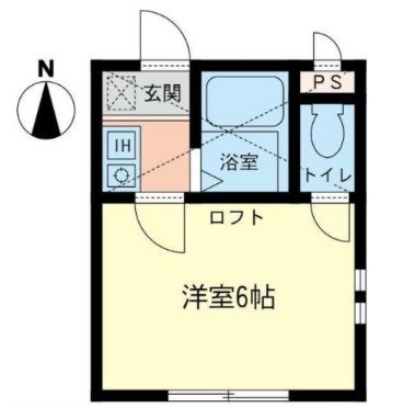 セルベール 103号室 間取り