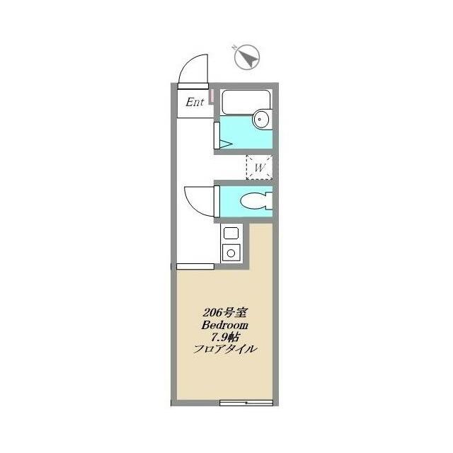 Ｍａｉｓｏｎ　ｄｅ　Ｌｉｅｎ鵠沼 間取り