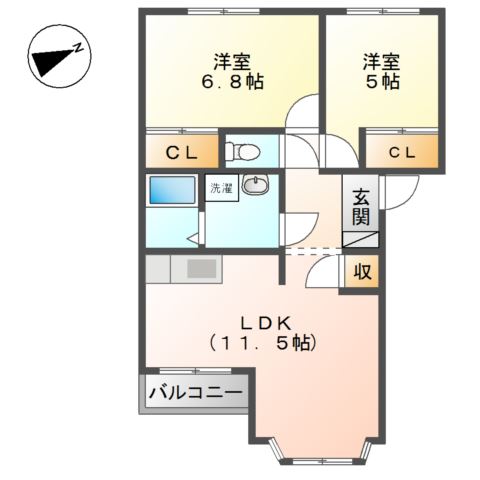 白鷺　（しらさぎ） 間取り