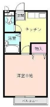 サンラインＮ 101号室 間取り