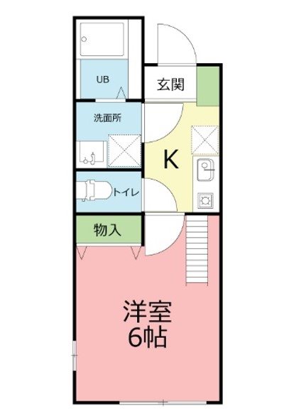 カーサフェリーチェ 101号室 間取り