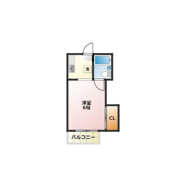 湘南スカイハイム 203号室 間取り