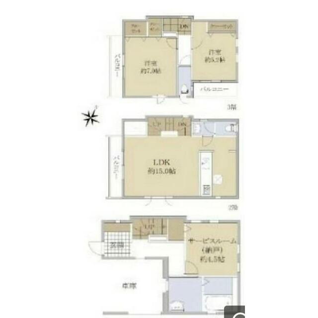 港南台１丁目戸建て 間取り