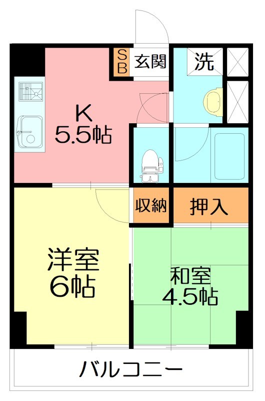 シャンボール相模原の物件画像2