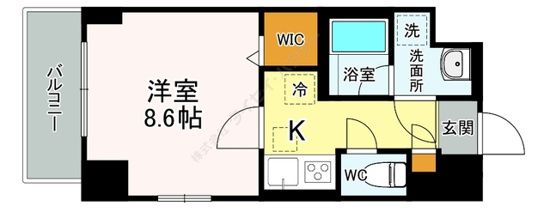 グランディール 703号室 間取り