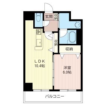 ラフィーネ湘南 205号室 間取り