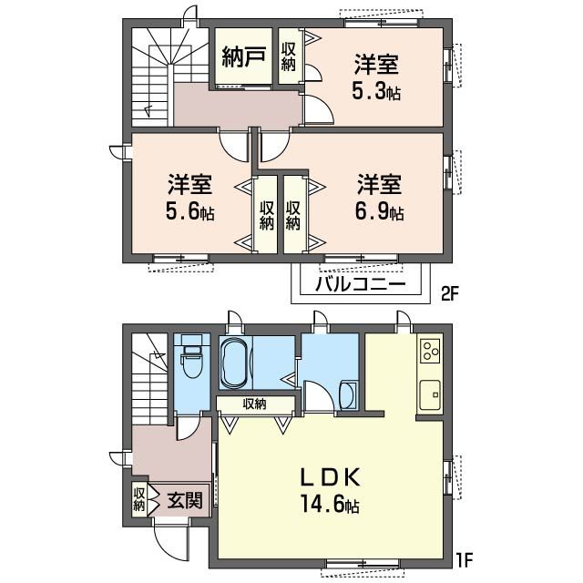宮前戸建Ｄ 間取り