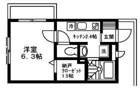 イーストアヴェニュー片瀬Ⅰ 202号室 間取り