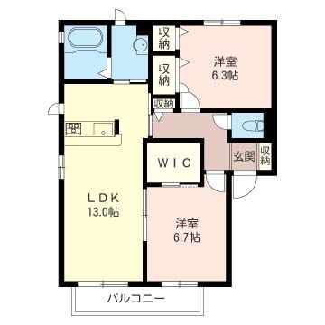 アドニスＣ 間取り