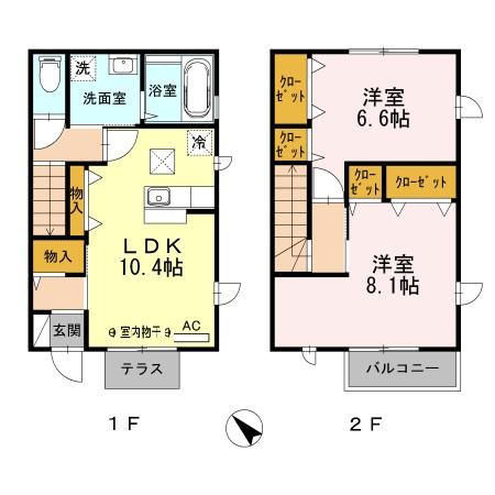 メゾンドラメール 間取り