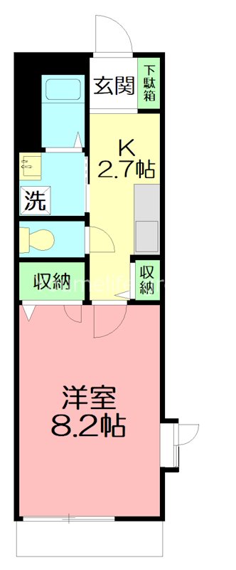 エスポワール桜台 103号室 間取り