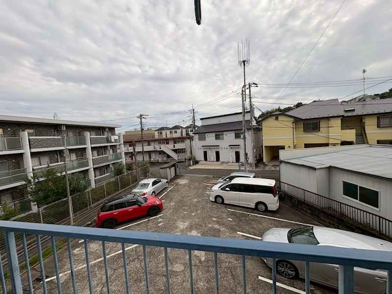 内田マンション ベランダ