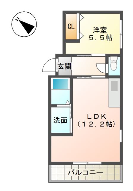リベラ藏前 間取り