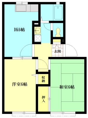 ソフィア石井 101号室 間取り
