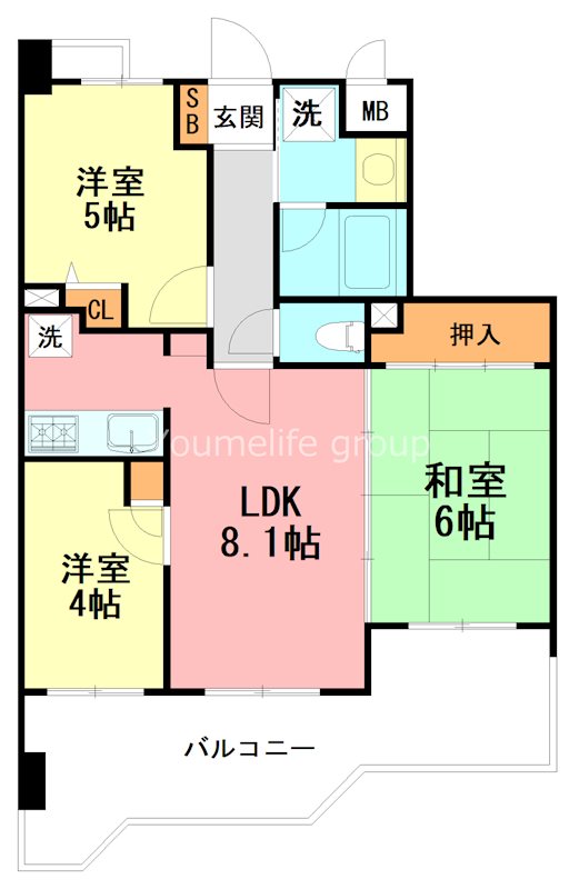 ナイスアーバン藤沢 間取り