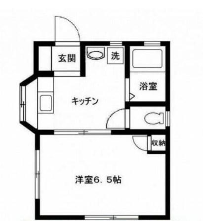 エンゼルハイツ 101号室 間取り