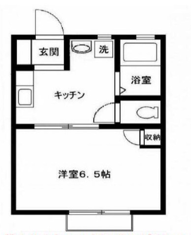 エンゼルハイツ 202号室 間取り