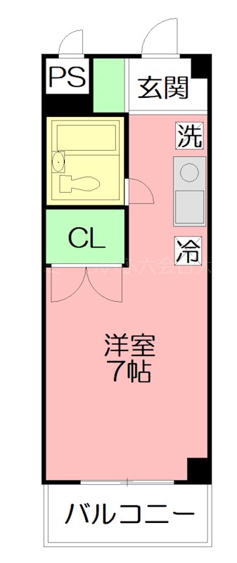 湘南台三光ビル 204号室 間取り