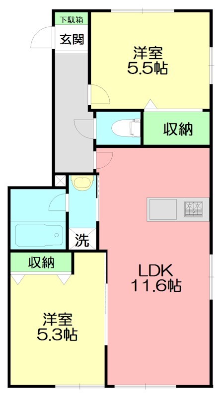 シェルブラン湘南 間取り
