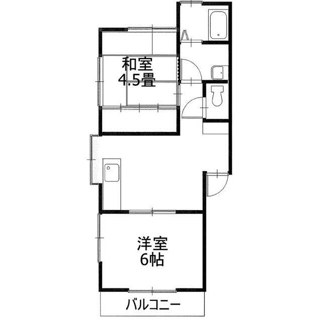 ハイツメグミ 間取り