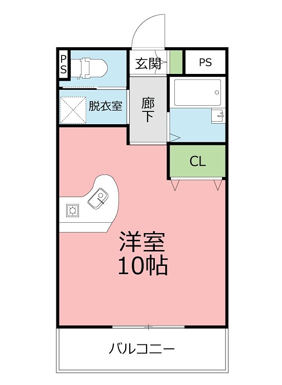 グランドール戸塚Ⅱ 303号室 間取り