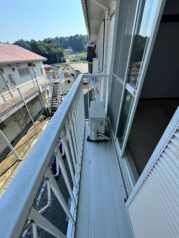 シャレー原宿A棟 ベランダ