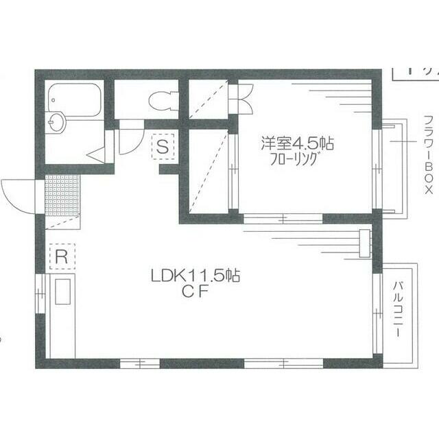 ファミール7 202号室 間取り