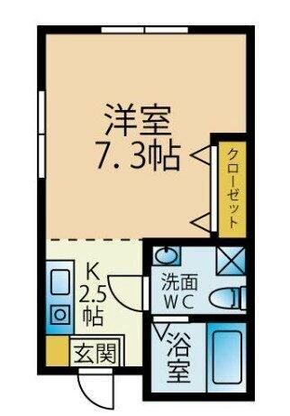 ダイヤモンドヒルズ横浜原宿Ⅰ 201号室 間取り