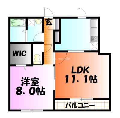 へーベルメゾン湘南・辻堂 103号室 間取り