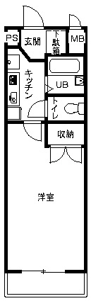 エクセルⅠ 404号室 間取り