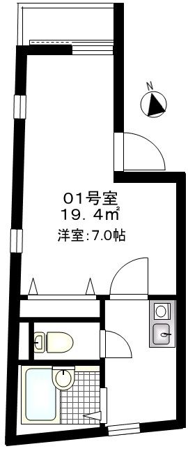 平塚市宮松町アパートの物件画像2